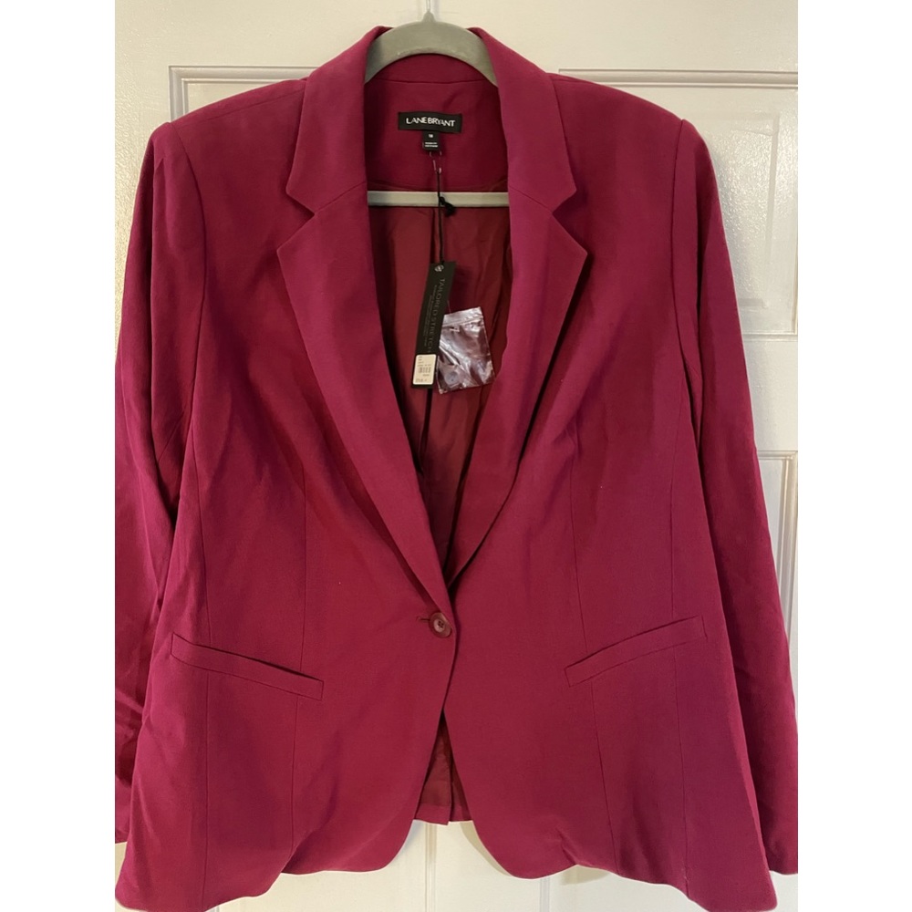 NWT - Lane Bryant tailored stretch suit jacket